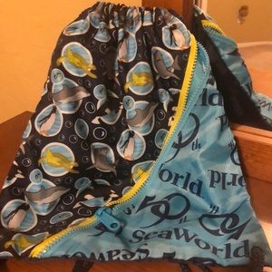 Sea World nylon backpack